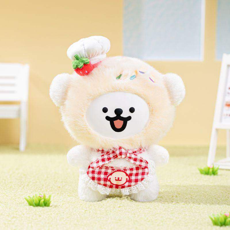 正版TOPTOY线条小狗缤纷日常系列搪胶毛绒公仔玩偶玩具生日小礼物