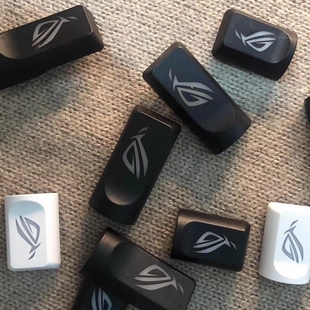 原装配件适用于ROG游侠2 98/104有无线游戏键盘眼睛配饰盖壳