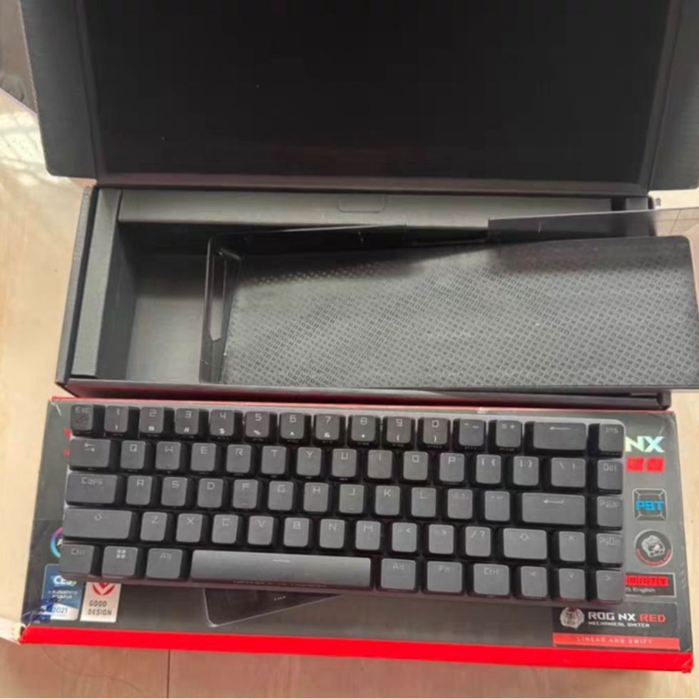 ROG玩家国度 魔导士NX版有线无线双模2.4HZ电竞PBT机械68配列键盘