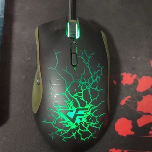 Razer雷蛇帝王蟒2012生化幽灵CF联名版有线游戏电竞幻彩鼠标