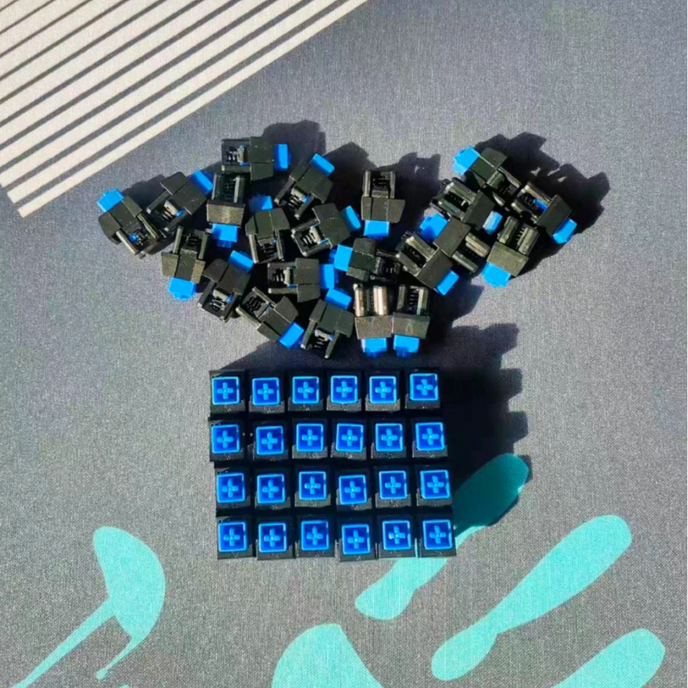 原装配件适用于双飞燕S97/S510/520/R/T87/98/J95/98键盘光轴轴体