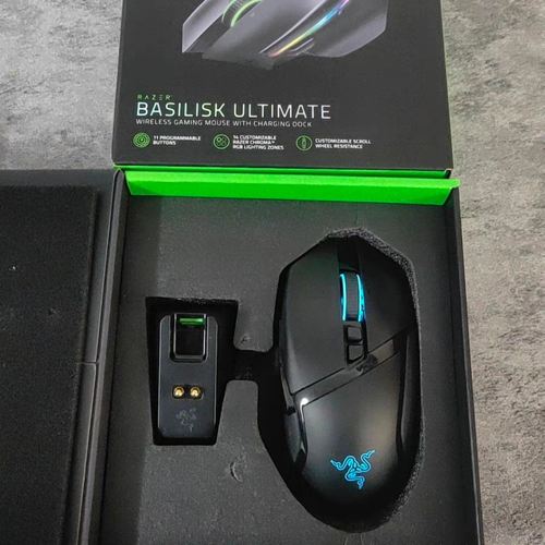 Razer雷蛇巴塞利斯蛇终极版有线无线双模RGB幻彩游戏电竞FPS鼠标