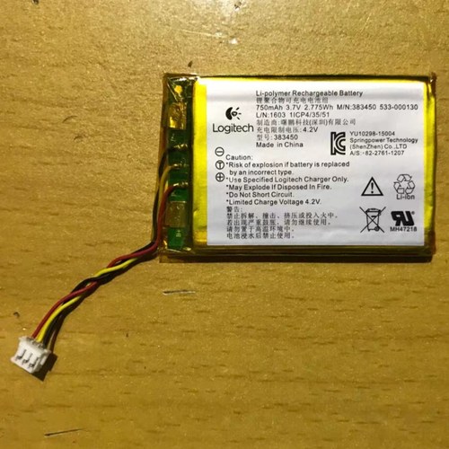 原装配件适用于罗技G903/G900/Hero/Rgb电竞鼠标电池源维修更换