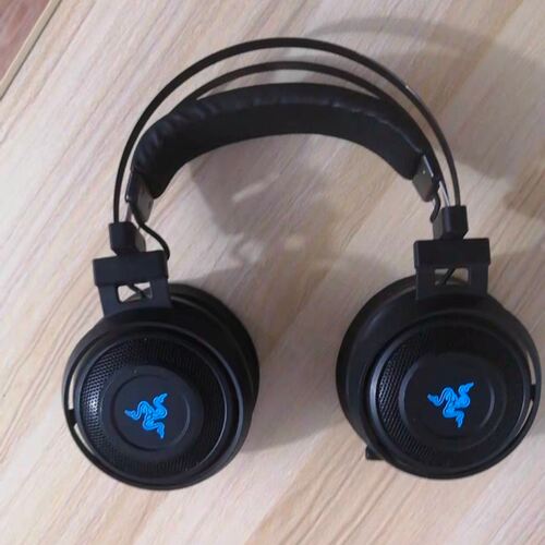Razer雷蛇 影蛟鲛Nari幻彩版无线有线双模头戴式游戏电竞耳机麦