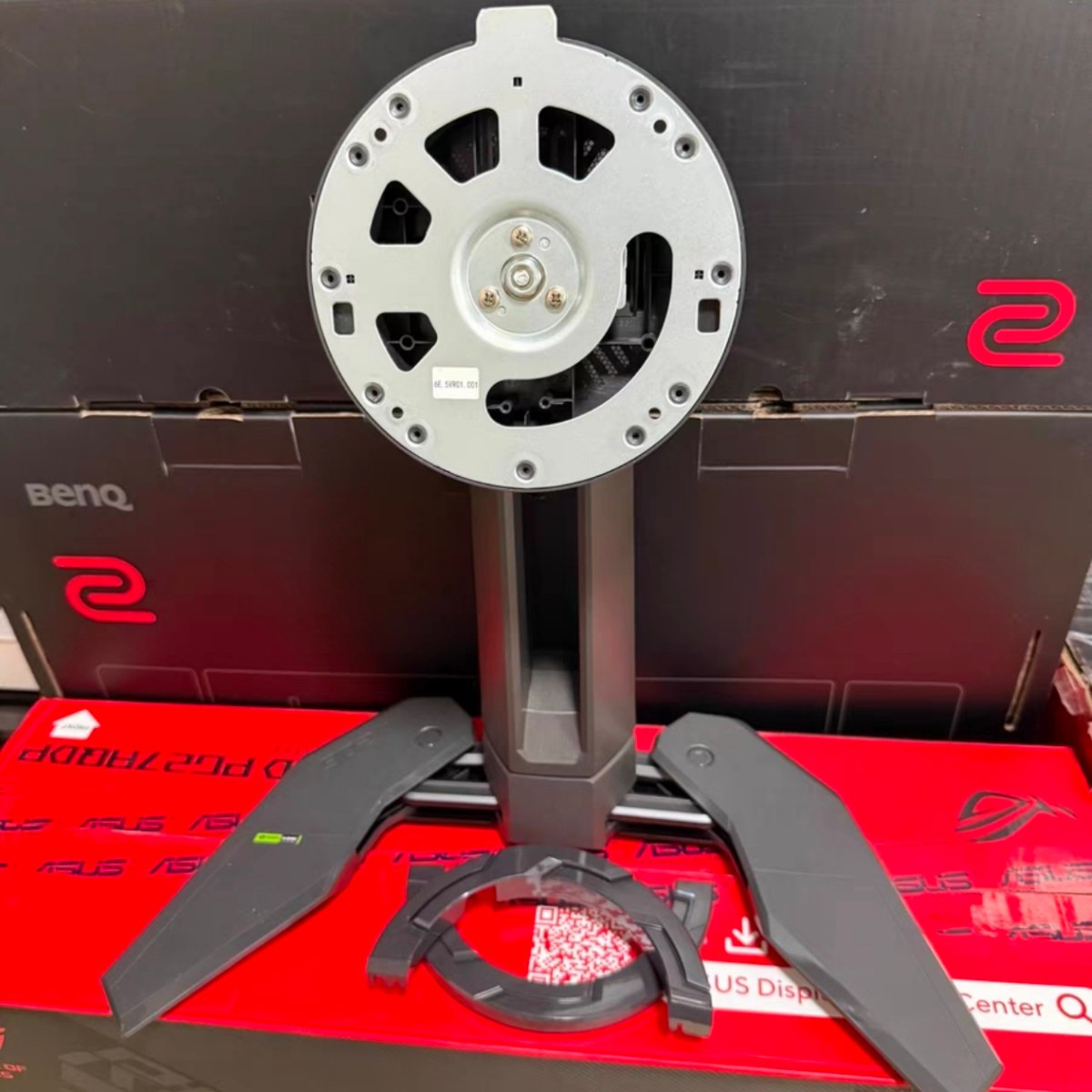 原装配件适用于ROG玩家国度PG248QP电竞显示屏显示器支撑挂架底座