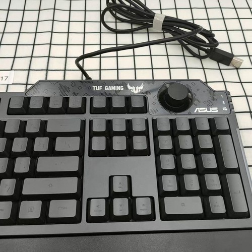 华硕AUSU TUF GAMING K1有线游戏电竞108键配列布局RGB机械键盘