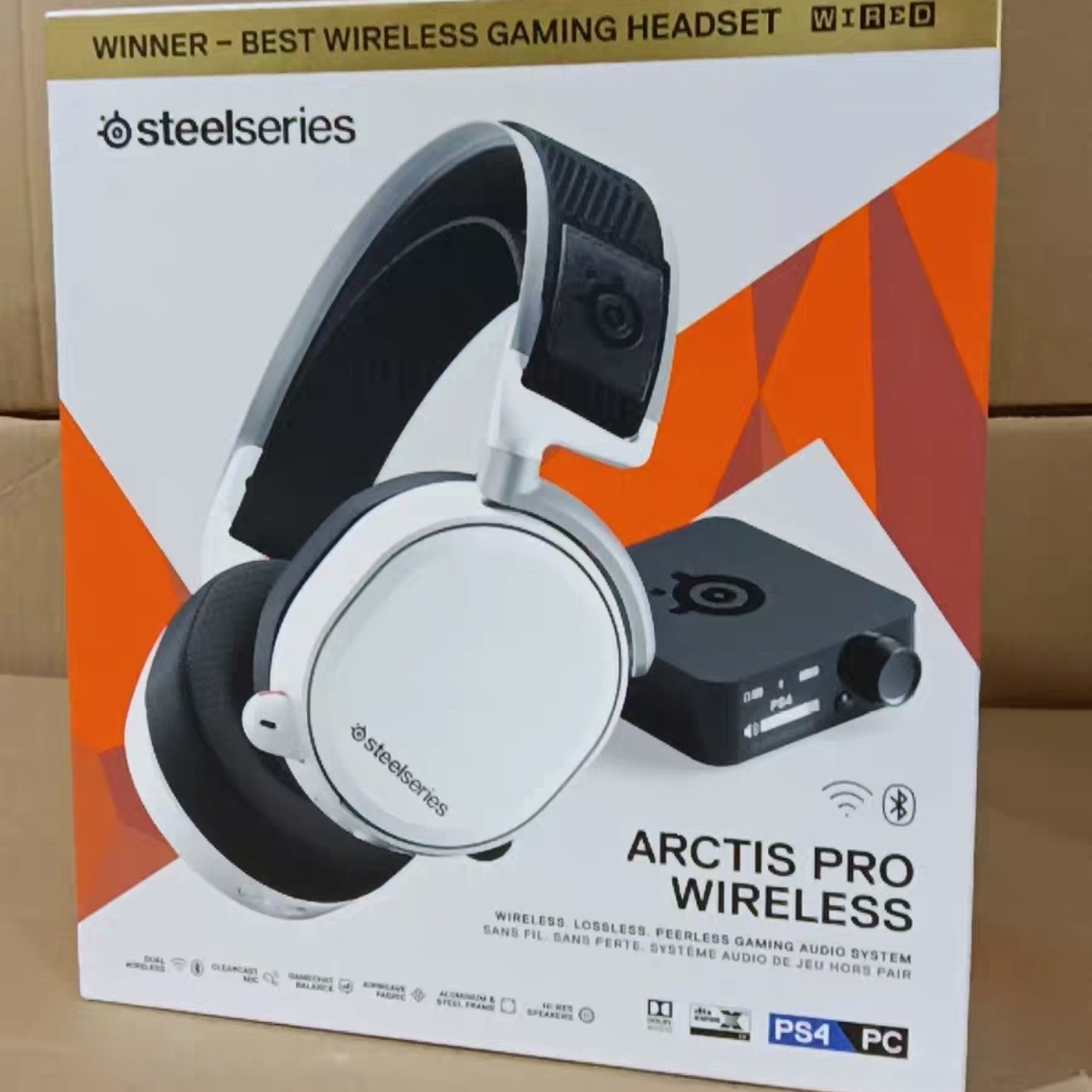 SteelSeries赛睿 寒冰ARCTIS WIRELESS PRO专业版头戴式耳机耳麦