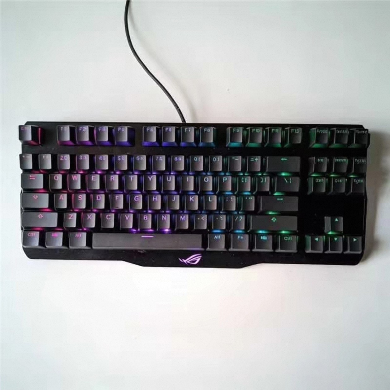 ROG玩家国度 龙骑士一代Claymore炫彩游戏机械键盘分离式樱桃红轴,电脑硬件/显示器/电脑周边,键盘,淘宝优惠券,粉丝福利购,淘宝优惠卷