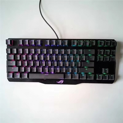 ROG玩家国度 龙骑士一代Claymore炫彩游戏机械键盘分离式樱桃红轴
