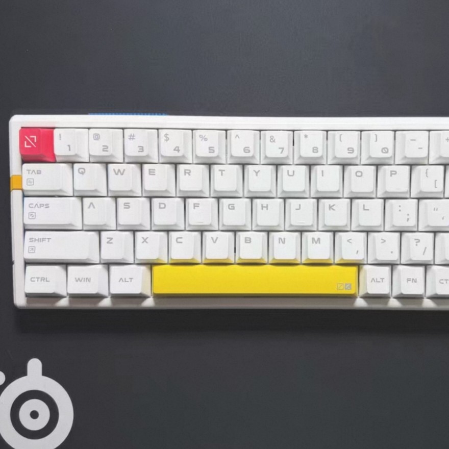 ATK艾泰克 Rs6 Ultra 白影战士 RGB TTC万磁王轴磁轴高端全铝键盘