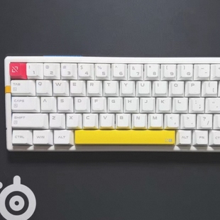 ATK艾泰克 Rs6 Ultra 白影战士 RGB TTC万磁王轴磁轴高端全铝键盘