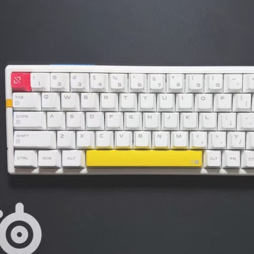 ATK艾泰克 Rs6 Ultra 白影战士 RGB TTC万磁王轴磁轴高端全铝键盘