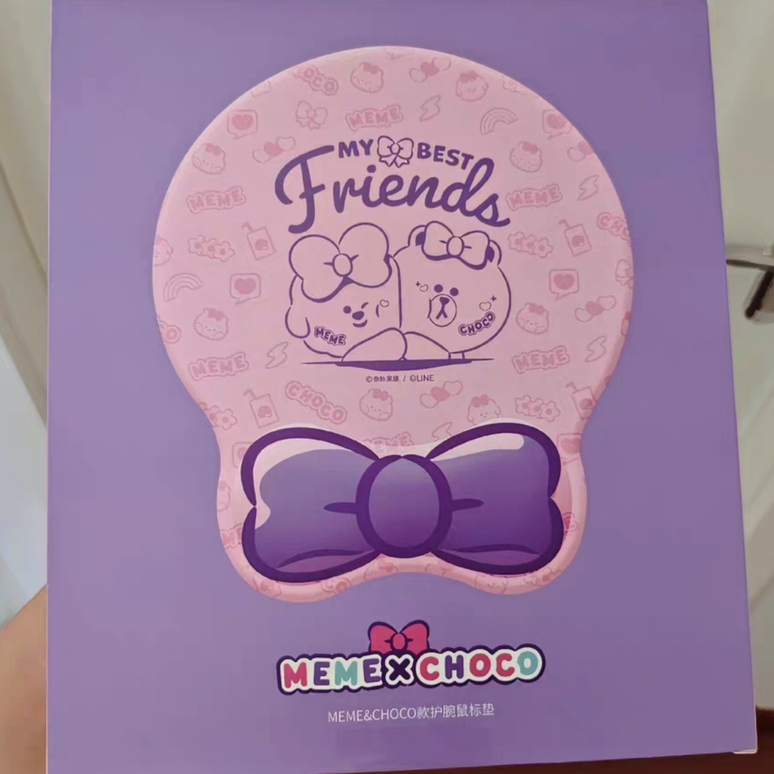 Razer雷蛇奈娃家族LINE FRIENDS联名限量款鼠标腕托腕垫海绵掌托