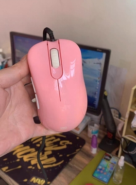 ZOWIE卓威奇亚EC2-B有线游戏电竞粉色限定绝版FPS瓦罗兰特CF鼠标