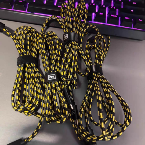 原装配件适用Wooting60HE+客制化键盘数据连接8K轮询线航插TYPE-C