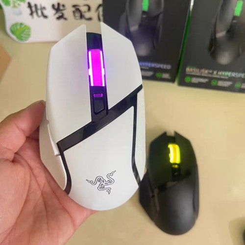 Razer/雷蛇巴塞利斯蛇V3X极速版蓝牙2.4G双模无线电竞游戏RGB鼠标