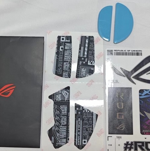 原装配件适用于ROG玩家国度月刃2ACE/RGB无线鼠标侧防滑贴脚贴垫