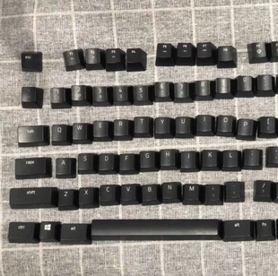 原装拆机配件适用于Razer雷蛇 黑寡妇X无光版有线机械键盘键帽