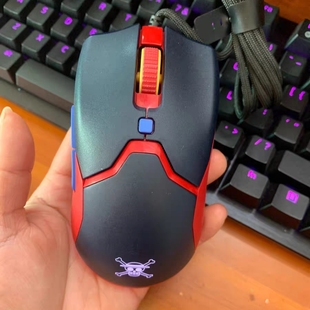 Razer雷蛇毒蝰Viper 有线游戏幻彩小手鼠标 mini航海王限定联名款