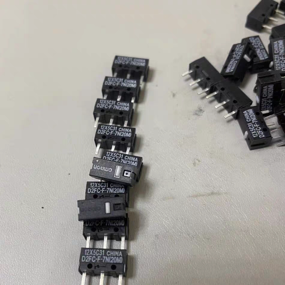 原装配件适用于雷柏V20/V20S游戏办公鼠标左右按键微动开关配件