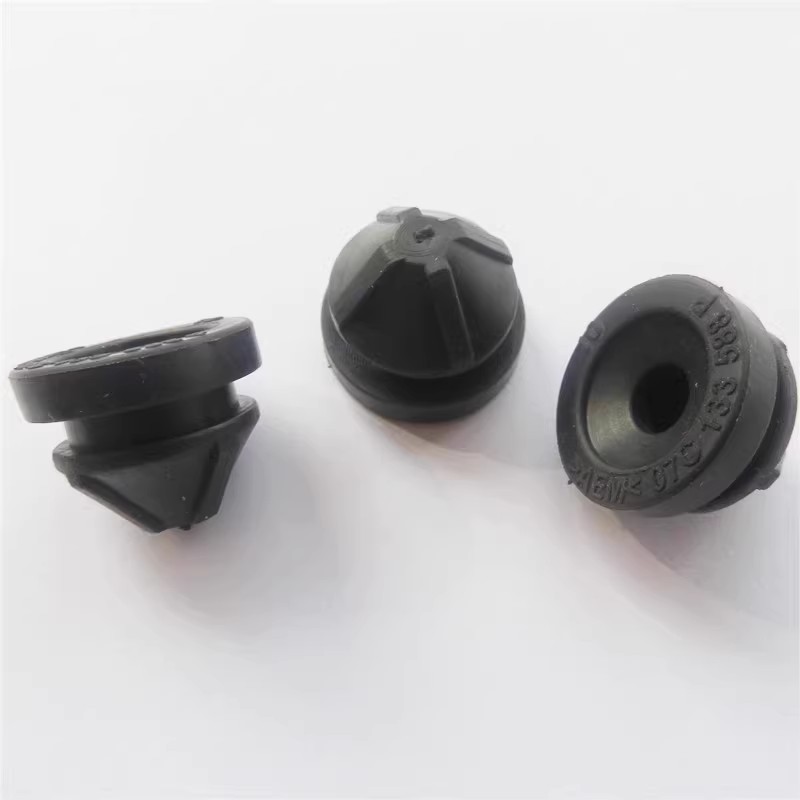 适用于大众斯柯达EA211 1.4T空滤外壳总成固定胶墩胶垫 垫圈 配件