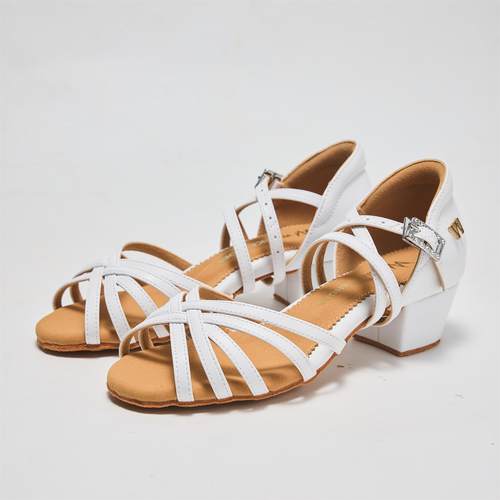 W DANCE SHOES少儿拉丁舞精英女鞋GW07国际五带版软底舞蹈鞋