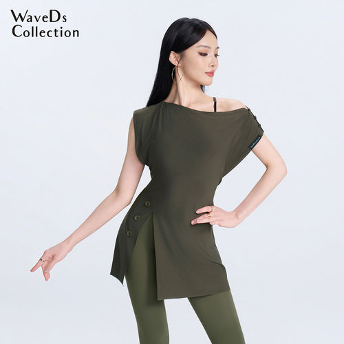 WAVE未午成人2026新款拉丁舞服上衣练功服裤子舞蹈服【都市野格】