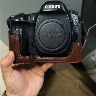 适合佳能6Dmark ii相机包6d2 6d皮套5D4 5DS保护半套单反5d3底座