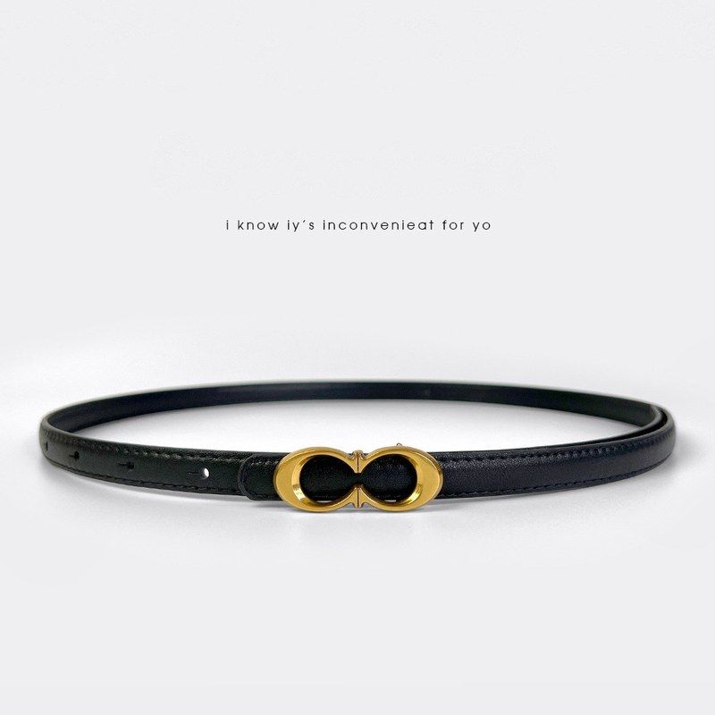 小腰带女士细夏季装饰连衣裙2024裙子黑色真皮裙带束腰细款腰带