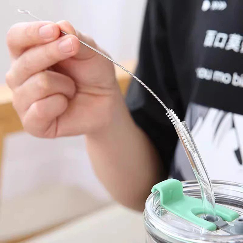 圆形吸管刷水杯刷子清洁刷套装洗奶瓶保温杯子细长清洗刷神器