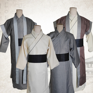 古装男款古代汉服百姓长衫侠客师爷医生掌柜商人管家演出服装戏服