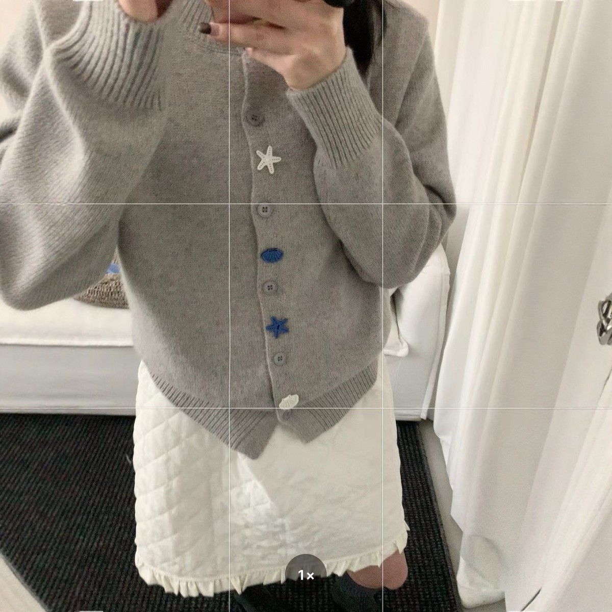 2025秋冬新款韩版宽松圆领单排扣蜜熊羊毛针织开衫女毛衣外套上衣,女装/女士精品,毛针织衫,淘宝优惠券,粉丝福利购,淘宝优惠卷