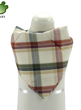 拉比正品 LPBCS21701新款绅士运动三角巾 口水巾 围嘴 围兜小头巾