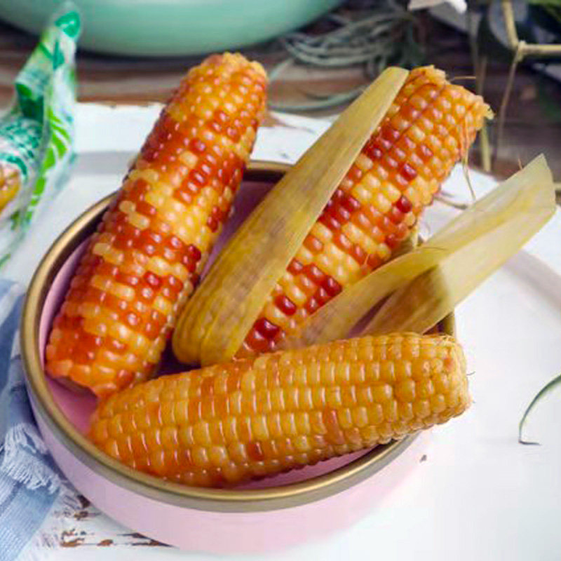 现摘直发西双版纳紫糯小玉米真空包装软糯香甜新鲜苞谷米精品包邮