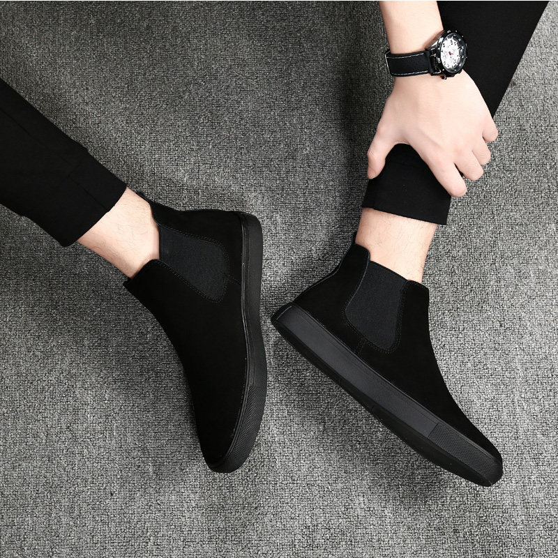 男鞋冬季加絨保暖鞋子男棉鞋高幫板鞋男士馬丁靴休閑高邦冬鞋潮鞋在類目 流行男鞋, 高幫鞋中 - 來自Buy2taobao.com提供專業的淘寶代購服務