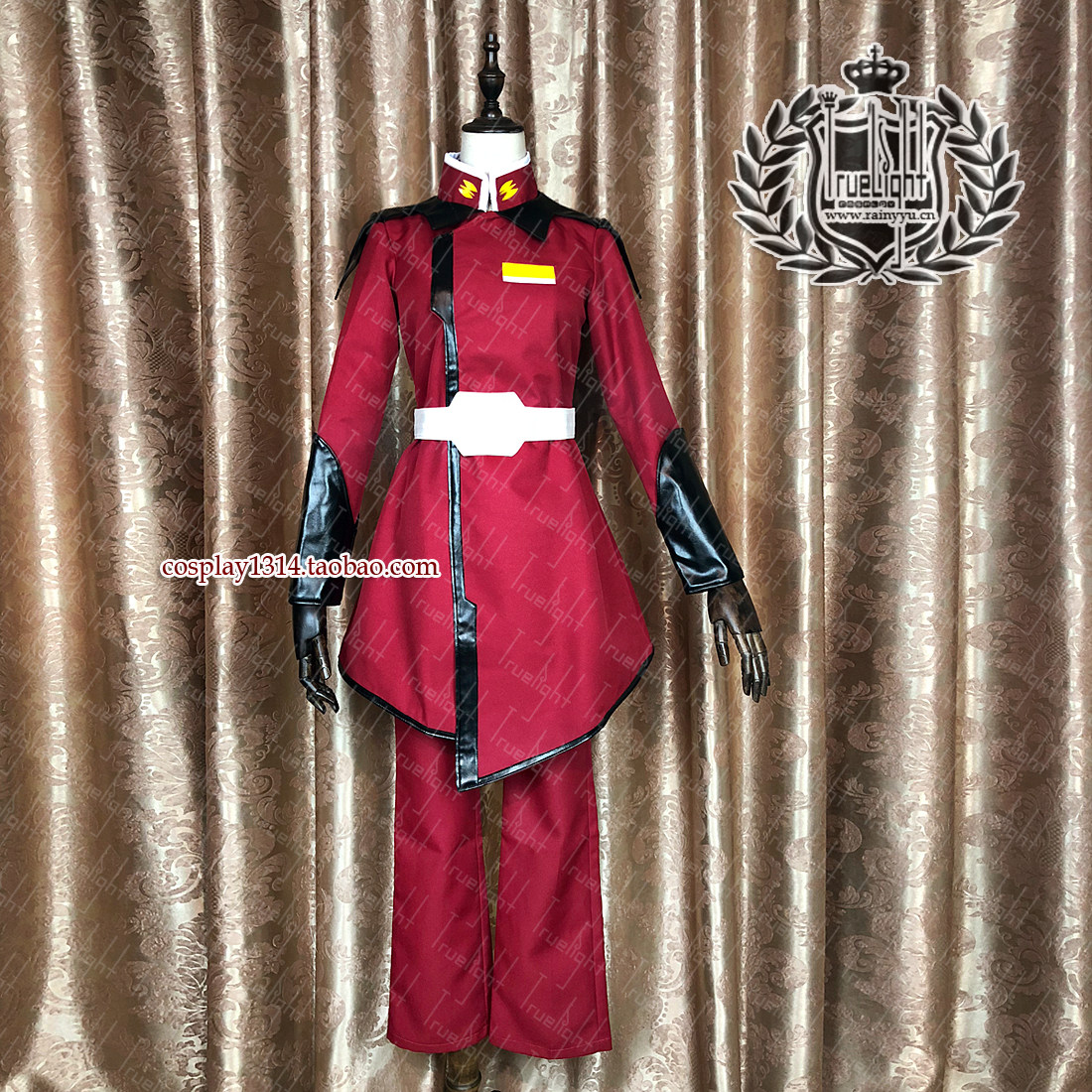 白夜之城Cosplay高达SEED-DESTINY阿斯兰真飞鸟扎夫特军装服定做