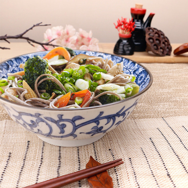 日本餐具陶瓷家用日式和风釉下彩