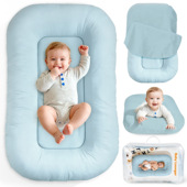 2026亚马逊新生婴儿防压床中床防惊跳安抚睡垫便携旅行仿生床