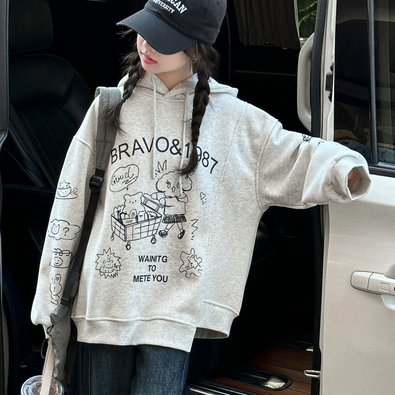 【11/24 10:00AM】涂鸦加绒卫衣 八折拍下立减