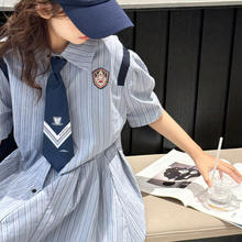 女童连衣裙夏天2025新款大童女装夏季裙子儿童薄款夏装高级感长裙