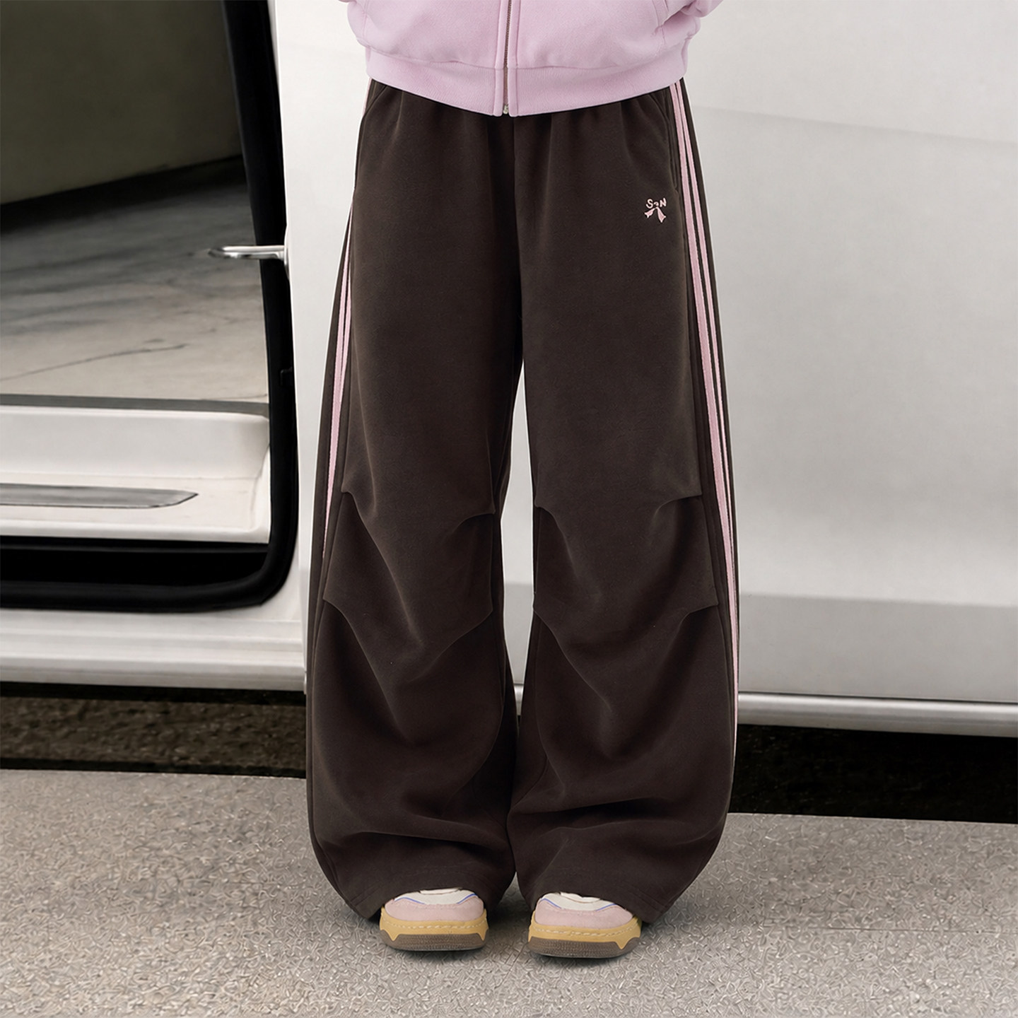 女童裤子新款秋装大童韩系衣服秋冬加绒加厚儿童初中生女孩休闲裤