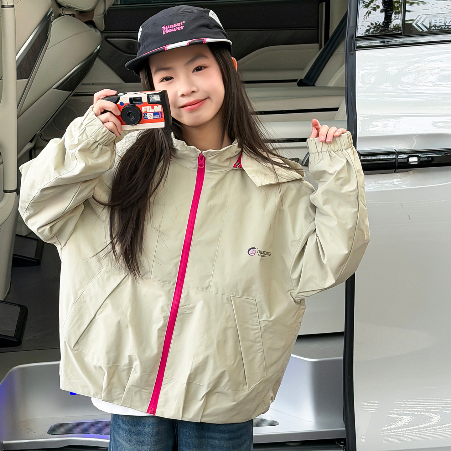 女童外套2026新款女大童春装韩系儿童衣服早春女孩独特漂亮冲锋衣,童装/婴儿装/亲子装,普通外套,淘宝优惠券,粉丝福利购,淘宝优惠卷