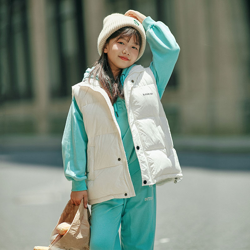 【清仓】女童羽绒马甲中大童轻薄白鸭绒冬装儿童外穿冬季加厚背心,童装/婴儿装/亲子装,羽绒马甲,淘宝优惠券,粉丝福利购,淘宝优惠卷