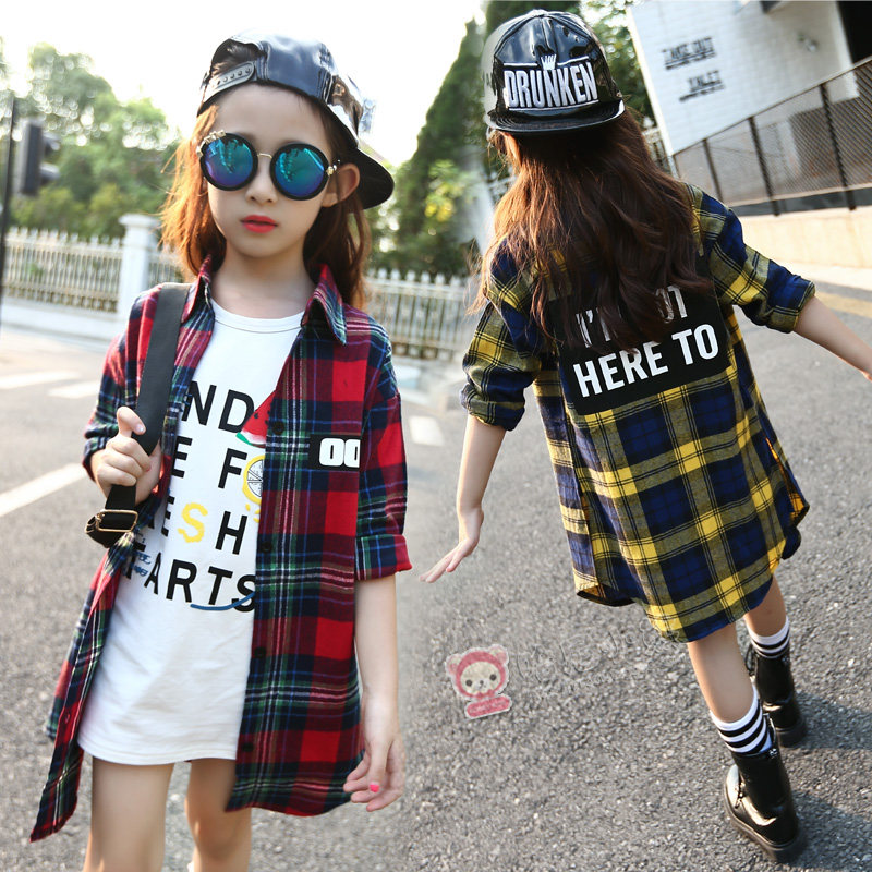 Chemise fille à manche longue - Ref 2087966 Image 1