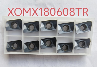 进口山膏同款快进给数控铣刀片XOMX180608TR加工钢件不锈钢耐用