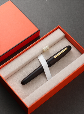 金豪9056复古木杆钢笔男女士高档练字硬笔书法美工弯尖木质螺旋帽