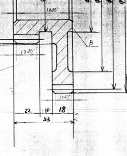 天水星火床CW61100A/车6032A车床配件 双联齿轮Z21/46机床配件