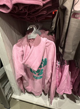 澳洲正品采购 cotton on宽松秋冬加绒字母连帽卫衣lucicita同款