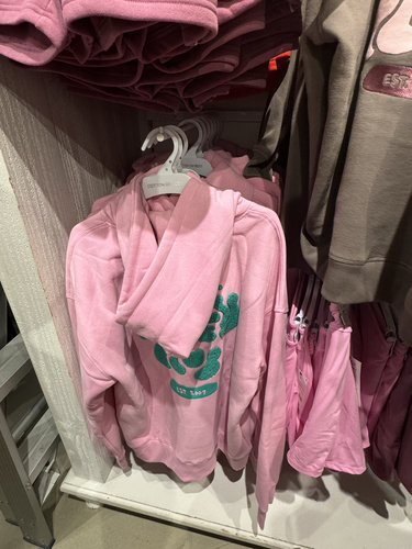 澳洲正品采购 cotton on宽松秋冬加绒字母连帽卫衣lucicita同款