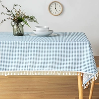 [Giải phóng mặt bằng] khăn trải bàn bằng vải cotton và vải lanh nhỏ tươi Bắc Âu khăn trải bàn đơn giản hiện đại phong cách Nhật Bản bàn cà phê vải bàn vải - Khăn trải bàn khăn trải bàn học